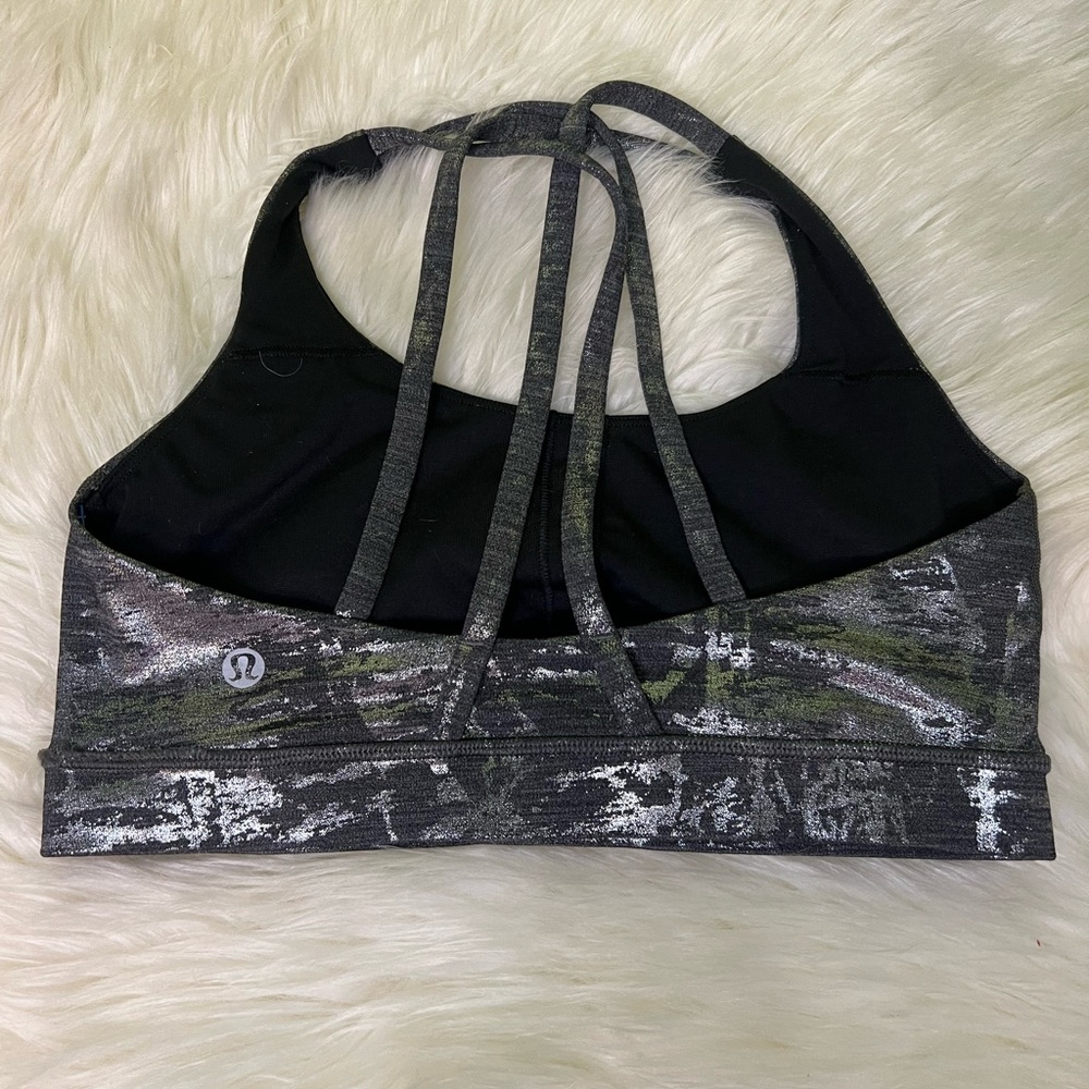 Lululemon Metallic Energy Bra